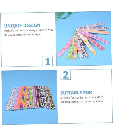 Beaupretty Fingernail Tools Nail File Boards Nail Art Tools Nail Shaping Tool Nail Grooming Tool Buffer for Nails Gel Nails Polish Manicure Polishing Stick Board for feet Nail Art Nails - Buy Online on GoSupps.com