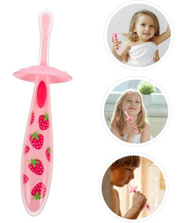 Buy Silicone Finger Toothbrush for Kids | Portable Children's Toothbrush in Pink - Perfect Gift & Household Accessory - Buy Online on GoSupps.com