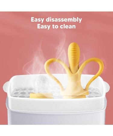 Buy Safe Toddler Pacifier with Fruit Formula - Ideal for Newborns | Yellow Pacifier for Daily Use - Buy Online on GoSupps.com