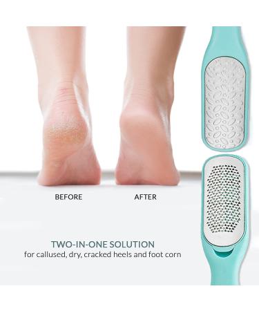 Double-Sided Callus Remover | Foot Scrub File for Exfoliation | Wet & Dry Feet Scrubber for Smooth & Soft Feet - Pedicure Tool - Buy Online on GoSupps.com