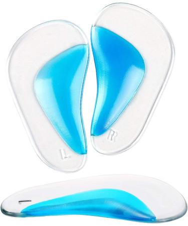 Gel Arch Support Shoe Insoles: Relieve Flat Feet, Plantar Fasciitis & Back Pain. Discreet Adhesive Sticker - 3 Pairs - Buy Online on GoSupps.com