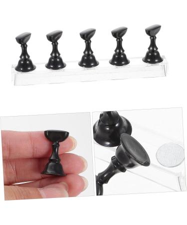 POPETPOP 2 Sets Nail Checkerboard Nail Stand Display Press on Nail Kit Nail Holder for Painting Nails Press on Nail Stand Nail Display Stand Nail Tips Holder Japanese Acrylic Rack Bracket 2.5x1.4x1.4cm Black - Buy Online on GoSupps.com