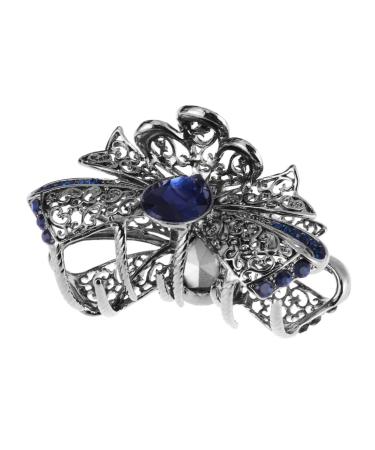 DOITOOL Goody Hair Clips for Women Tiara for Girls Women Hair Accessories Girl Hair Clips Barrettes for Girls Girl Claw Clips Women Hair Claws Alloy Miss Black Crystal