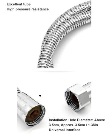 Shampoo Bowl Faucet Shampoo Bed Faucet Kit Shampoo Bowl Faucet Sprayer Kit for Salon Shampoo Bed Washing Hair Backwash Unit 70cm Pipe 120cm Soft with Hot Cold Water Valve - Buy Online on GoSupps.com