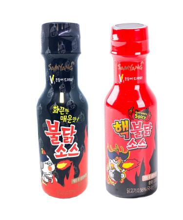 Samyang Hack Bulldark Spicy Chicken Roasted Sauce + Bulldark Spicy Chicken Roasted Sauce 2 sets / Fire Noodle Challenge (overseas direct shipment)