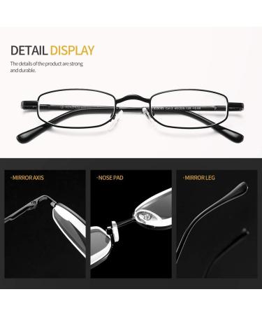 K KENZHOU Reading Glasses 3-Pack +2.5 - Unisex Metal Frame for Men & Women | Reduce Computer Eyestrain - Buy Online on GoSupps.com