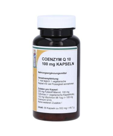 Coenzyme Q10 100 mg capsules