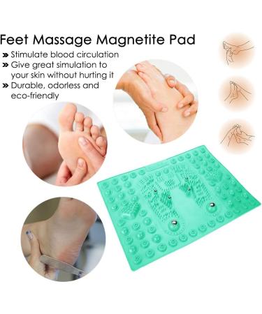 Verdant Touch Walk Massage Mat - Acupressure Reflexology Foot Pad for Women | Magnetite Therapy Mat - International Shipping Available - Buy Online on GoSupps.com