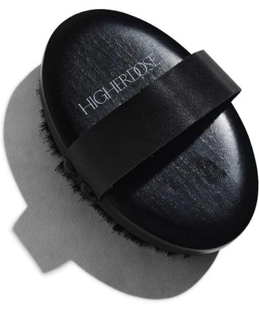 HigherDOSE Copper Body Brush - Ion-Charged Dry Brush for Exfoliation, Stress Reduction, and Energy Boost - Buy Online on GoSupps.com
