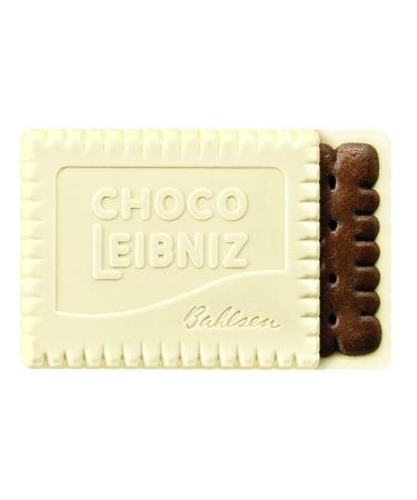 Leibniz Choco Black & White Biscuits 125g - Crispy Cocoa Cookies with White Chocolate | International Shipping Available - Buy Online on GoSupps.com