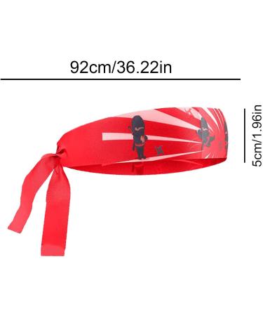 Karate Headbands for Children - Adjustable Ninja Martial Arts Headbands - 12 Pack for Running Training Tennis & Athletics - Buy Online on GoSupps.com