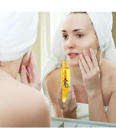  Kixolazr Ginseng Serum Ginseng Extract Liquid 120ml Ginseng Peptide Face Oil Anti-Aging Cleansing and Moisturizing Oil Ginseng Extract for All Skin Types - Buy Online on GoSupps.com