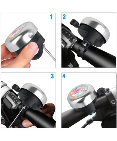 Unicorn Bicycle Bell | Clear Sound Adjustable Bike Accessory for Girls, Women, Kids & Adults - Buy Online on GoSupps.com