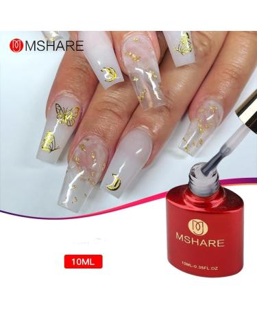 Milky White Self Leveling Extension Gel Quick Building Clear Pink Nail Tips Led UV Gel Soak Off - (Color: 016) - Buy Online on GoSupps.com