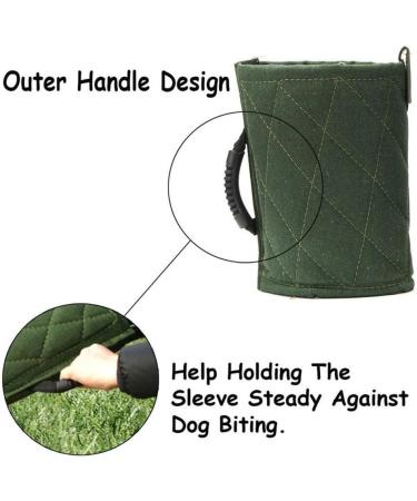 ZINN Protection Sleeve for Dog Bite Training Dog Bite Sleeves Work Dog Training Arm Protection Bite Sleeve Strong for Medium Large Adult Dogs - Buy Online on GoSupps.com