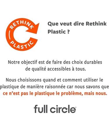 Full Circle The Ring Fruit and Vegetable 2 in 1 Fruit & Vegetable Cleaning Brush  Small (Pack of 1)  White - Buy Online on GoSupps.com