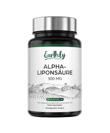 Alpha lipoic acid ALA 300 mg |90 vegan capsules |Helps to reduce inflammation to control the maintenance of normal blood sugar levels and the health of the nervous system - Buy Online on GoSupps.com