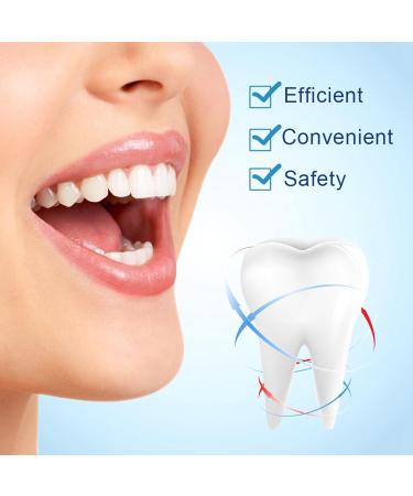 Premium Teeth Whitening Strips - Peroxide-Free Safe for Enamel Quick Results - 28 Strips for White Teeth Sensitivity - Buy Online on GoSupps.com