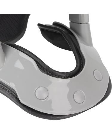 Heated Neck Wrap & Traction Device | Neck Support & Pain Relief | Adjustable (21-25 cm) Heat Massage - Buy Online on GoSupps.com