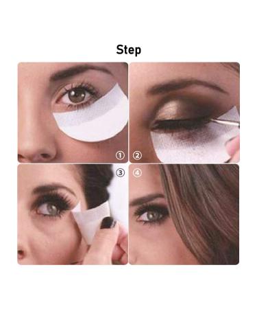 BetterJonny 200pcs Eyeshadow Stencils Pads | Eyeshadow Shields for Eyelash Extensions & Makeup Residue - Buy Online on GoSupps.com