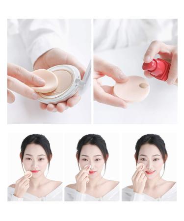 25 Pcs Women's Round Makeup Beauty Blender Sponges for Face, Eyes, and Foundation - Soft, Smooth, and Versatile for Dry and Wet Applications - Buy Online on GoSupps.com