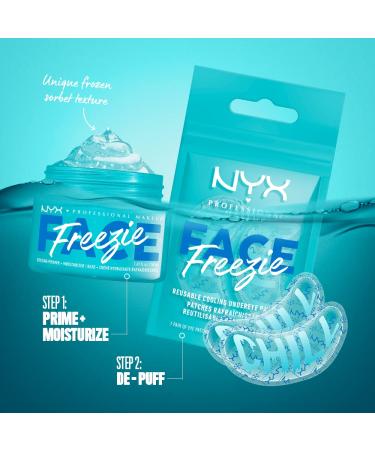 NYX Face Freezie Reusable Under Eye Patches - Dark Circle & Puffiness Cooling Mask - Buy Online on GoSupps.com