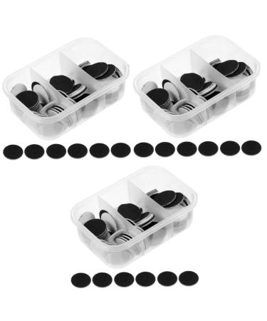 216 Pieces Nail Polishing Sheets Toe Remover Pads Round Pedicure Heads Tool Electric Pads for Large Toes Double Purpose Drilling