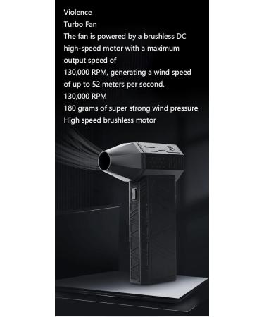 Mini Fan Compact High Speed Turbo Jet Hair Dryer Jet Hair Dryer Super Jet Fan 130000 RPM Portable Mini Jet Hair Dryer Rechargeable Hair Dryer Car Hair Dryer for Car Computer Keyboard Lenses (Co Multi-colored - Buy Online on GoSupps.com