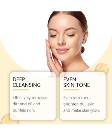 Turmeric Clay Mask with Vitamin C - Face Mask for Pores - Clay Face Mask for Dark Spots Remove - Hydrating Face Mask - Skincare Face Masks Beauty - Korean Face Mask for Cleansing Moisturizing (120g) - Buy Online on GoSupps.com