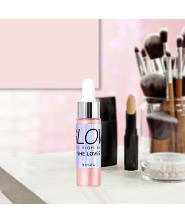 Liquid Highlighter Makeup Cheekbone Body Pink - Buy Online on GoSupps.com