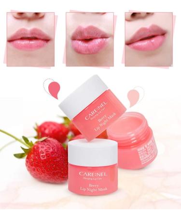 Buy Lip Sleeping Mask Pomegranate 5g (3 Set) - Korean Beauty Moisturizer for Soft Lips & Long-Lasting Hydration - Buy Online on GoSupps.com
