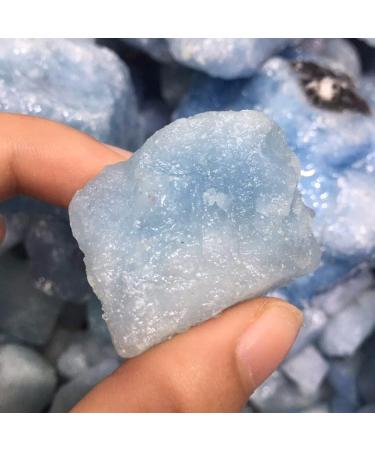 Natural raw Aquamarine Quartz Crystal Rough Rock Gem Natural Gems and Minerals s - Buy Online on GoSupps.com