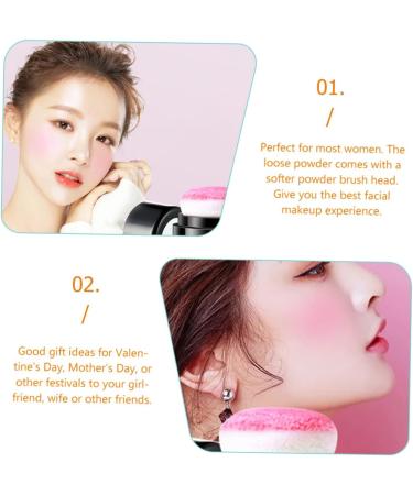WOONEKY 3pcs Oil Control Cushion Blush Maquillaje Putty Blush Matte Blush Makeup Blush Blusa Rosy Plastic - Buy Online on GoSupps.com
