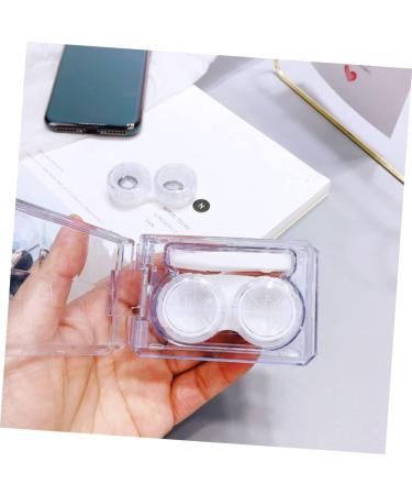 JECOMPRIS 4-Piece Mini Container Set for Colored Contact Lenses - Ideal Housing for Outlier Contacts & Kids - Japanese Style Glove Clips - Buy Online on GoSupps.com