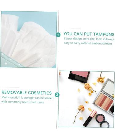 Exceart Women s Pocket Slip Inserts Hygiene Bag - 2PCs Tampon Box for Travel & Storage - Buy Online on GoSupps.com