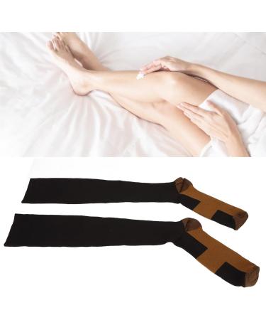 XXL Compression & Diabetic Socks for Pain Relief - Copper Fiber Soft & Breathable Improve Blood Circulation - Buy Online on GoSupps.com