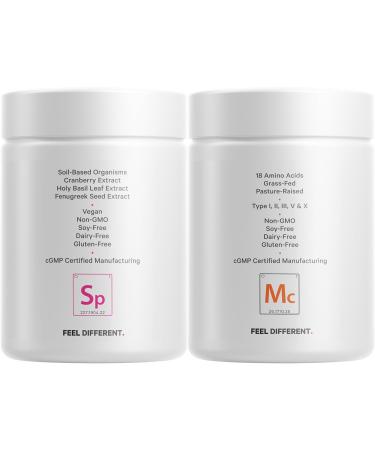 Codeage Multi Collagen Protein Capsules & Probiotics for Women Bundle | Multi Collagen Pills Collagen Types I II II V & X 90 Count | Prebiotics & Probiotics for Women - Soy & Dairy Free 60 Count - Buy Online on GoSupps.com