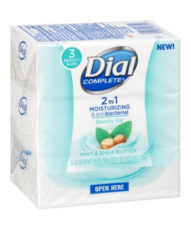 Buy Dial Complete 2 In 1 Moisturizing Mint & Shea Butter Bar Soap | 3-3.2 Oz | International Shipping Available - Buy Online on GoSupps.com