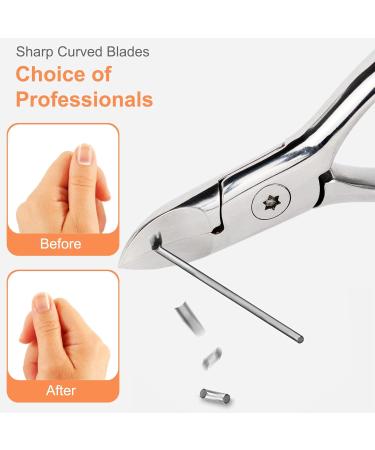 THRAU Cuticle Trimmer - Cuticle Remover Cuticle Nipper for Fingernails and Toenails - Buy Online on GoSupps.com