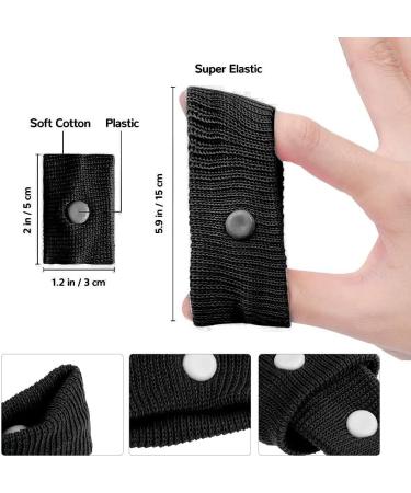 4 Pairs Motion Sickness Bands - Travel Wristbands for Car Sea & Air - Nausea Relief Wristbands (Black - Buy Online on GoSupps.com