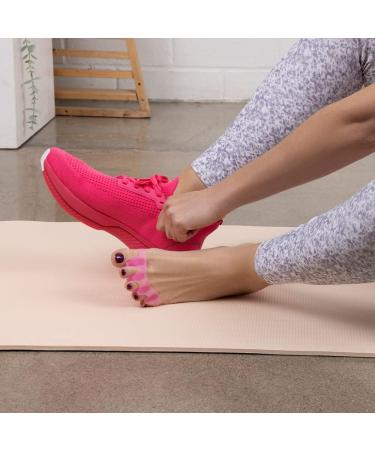 Posture Guy Mike Posture Toe Separators - Correct Bunions, Foot Pain, Plantar Fasciitis Relief - Pink - Buy Online on GoSupps.com