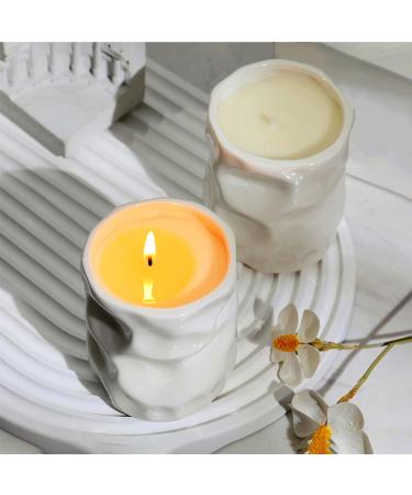Scented Candle - Freesia Sweet Aroma | 10oz | 50 Hours of Fragrance for Home | International Shipping - Buy Online on GoSupps.com