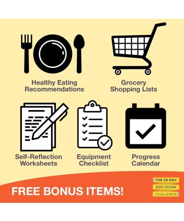 The 28 Day Size Down Challenge Low Impact Workout DVD for Women and Men  A Full Body Fitness Program for Seniors - Buy Online on GoSupps.com