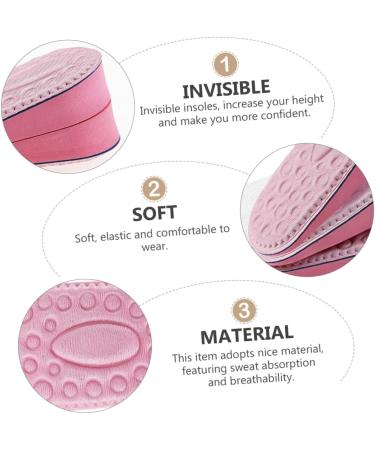 FOMIYES Invisible Heightening Shoe Cushions - 4 Pairs Heel Lifts for Men Comfortable Insoles for Height Increase Discreet Shoe Pads & Inserts - Buy Online on GoSupps.com
