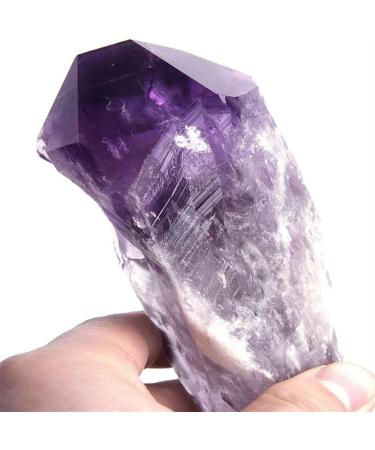 Natural Magic Natural Amethyst Quartz Cluster Crystal Rod Point Specimen Scepter Power Gemstone Crystal Cluster (Color : 400-500g) - Buy Online on GoSupps.com
