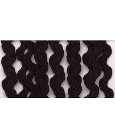 Wrights Baby Rickrack 1/4 X4yd  Black