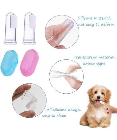 15-Piece Professional Dog Toothbrush Set | Silicone Finger Toothbrush Long Handle & Double-Headed Tools for Ultimate Pet Oral Care - Buy Online on GoSupps.com