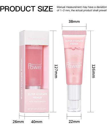 Watermelon Matte Foundation Primer - Oil-Free, Hydrating & Long-Lasting Makeup Base - Buy Online on GoSupps.com