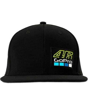 Buy Valentino Rossi Cap with Visor 46 GOPRO - Men's Black One Size | International Shipping Available - Buy Online on GoSupps.com