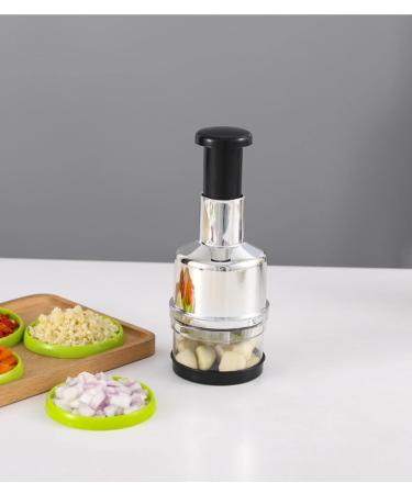 Multifunctional Hand Pressing Onion Chopper Household Peeling and Electroplating Garlic Chopper Kitchen Garlic Masher - Buy Online on GoSupps.com
